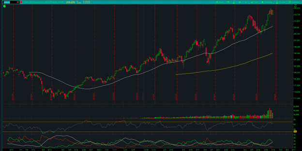 Live Cattle October 2025 (/LEV25) Chart