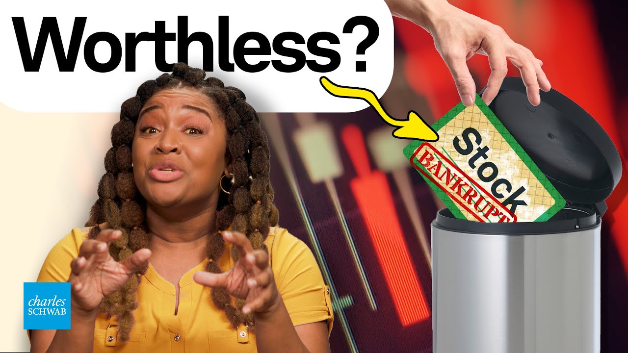 Bankrupt companies and their shares
